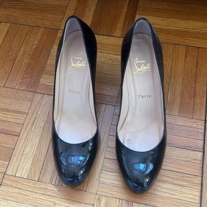 Christian Louboutin Black Dolly Patent Pump